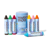 Non-toxic easy-clean bath crayons by Honeysticks