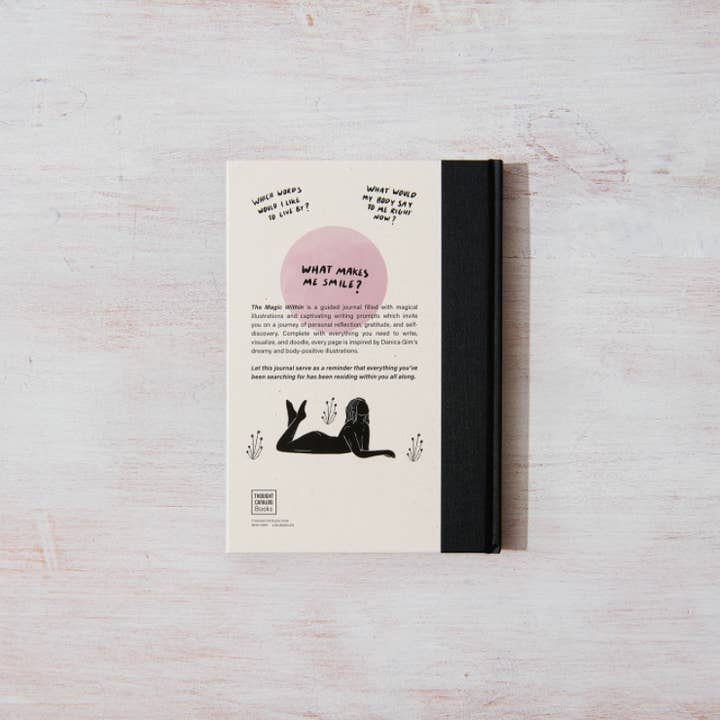 Beautiful hardcover gift journal for self-love and personal growth