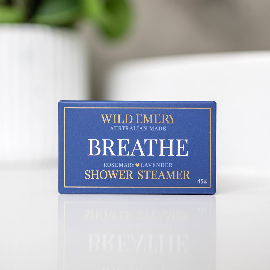 Breathe Shower Steamer made in Beechworth, Australia