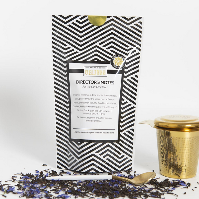 Brewed By Belinda Director's Notes Earl Grey tea 70g pouch