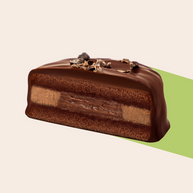 Chocolate Dreams Crème Wheel with chocolate biscuits, crème filling, and dark chocolate coating