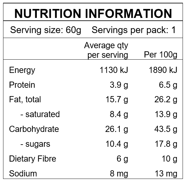 Chocolate Dreams Crème Wheel GF