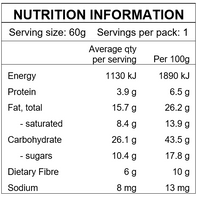 Chocolate Dreams Crème Wheel GF