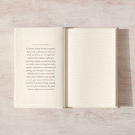 Charlotte Freeman healing journal with lined pages and inspirational affirmations