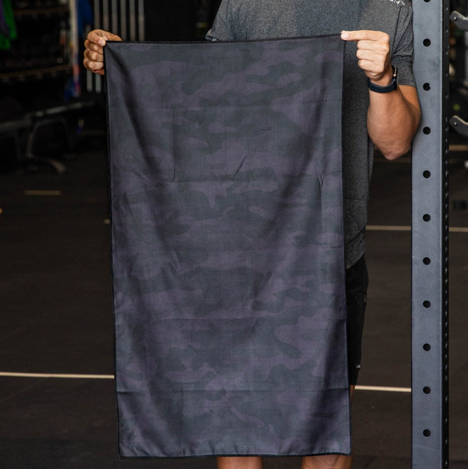 Cheeky Winx Camouflaged large gym towel 120x60cm