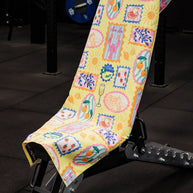 Cheeky Winx Hooded European Summer gym towel with zip pocket