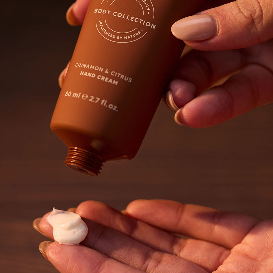 Cinnamon & Citrus hand cream cracker stocking filler