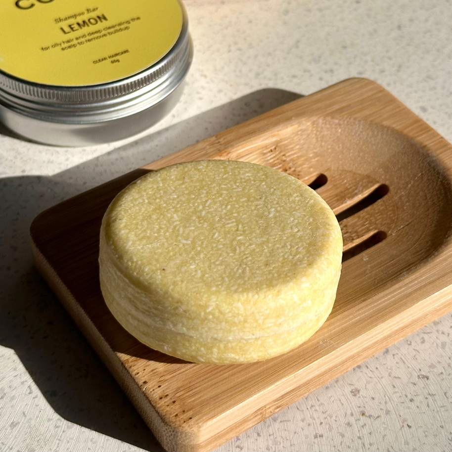 Cooki Lemon Zero Waste Shampoo Bar 65g