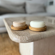 Round Bamboo Bar Drainer Dish