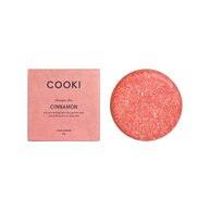 Cooki Haircare Cinnamon Shampoo Bar in eco box without tin
