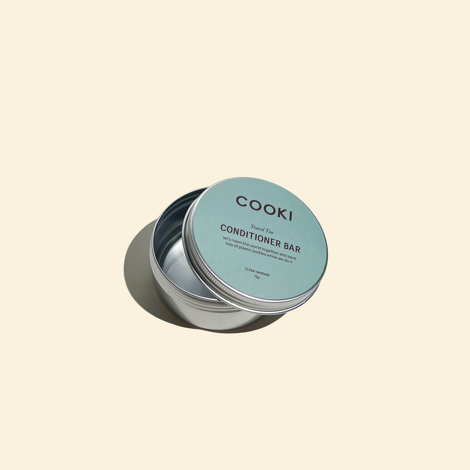 Cooki Haircare Spare Conditioner Travel Tin for solid conditioner bars