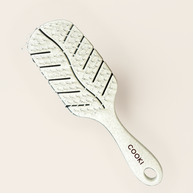 Cooki detangling brush with recycled nylon bristles for all hair types