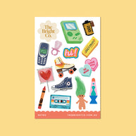 Retro 90's Game Boy Sticker Sheet