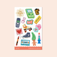 Retro 90's Game Boy Sticker Sheet