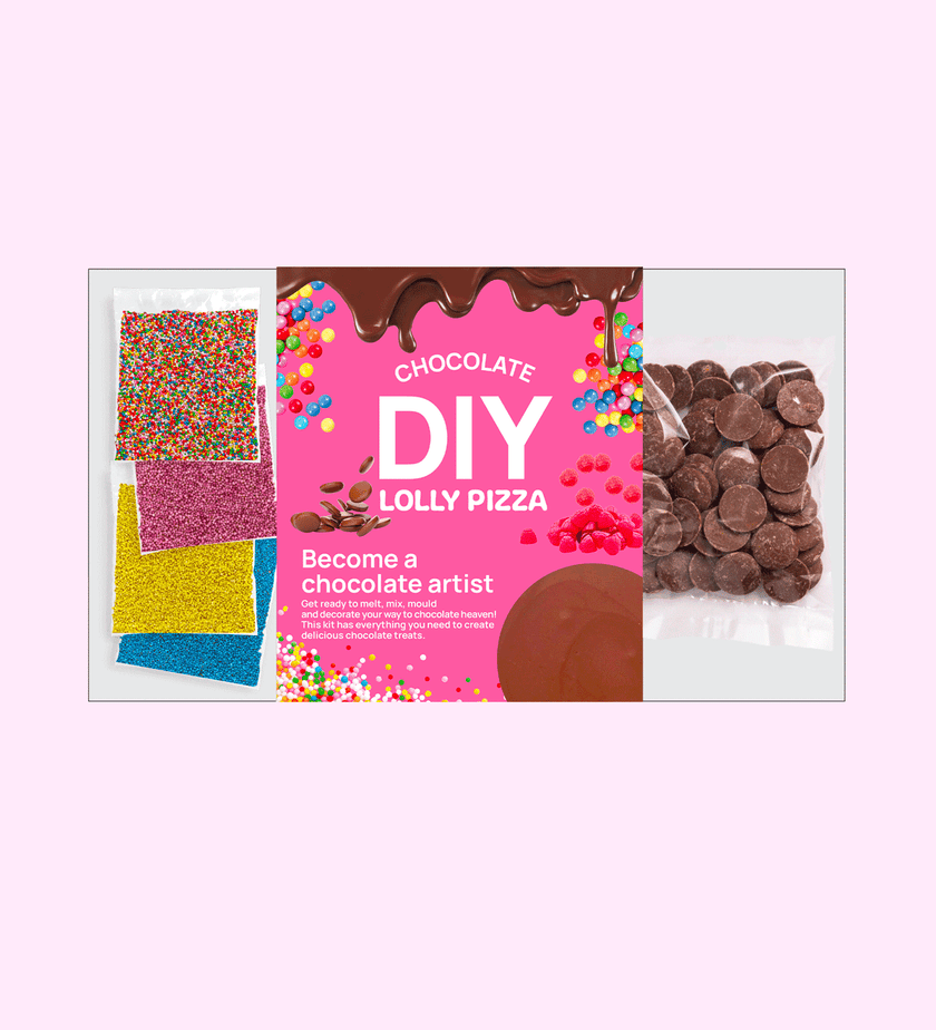 Chocolate DIY Lolly Pizza Kit