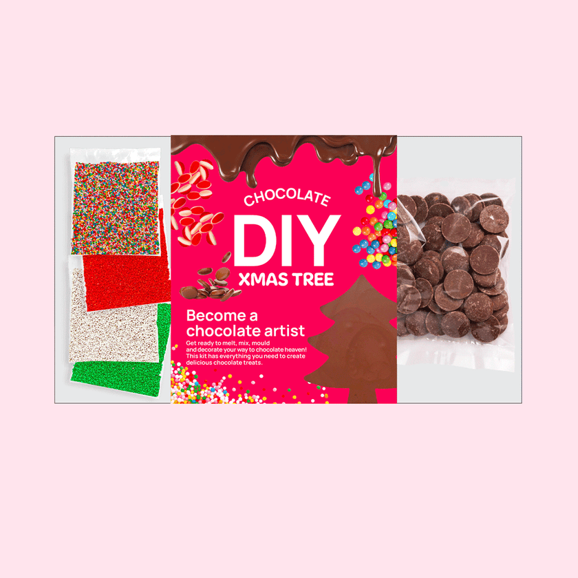 Freckleberry Christmas DIY Tree Kit - Build Your Own Chocolate Tree ...