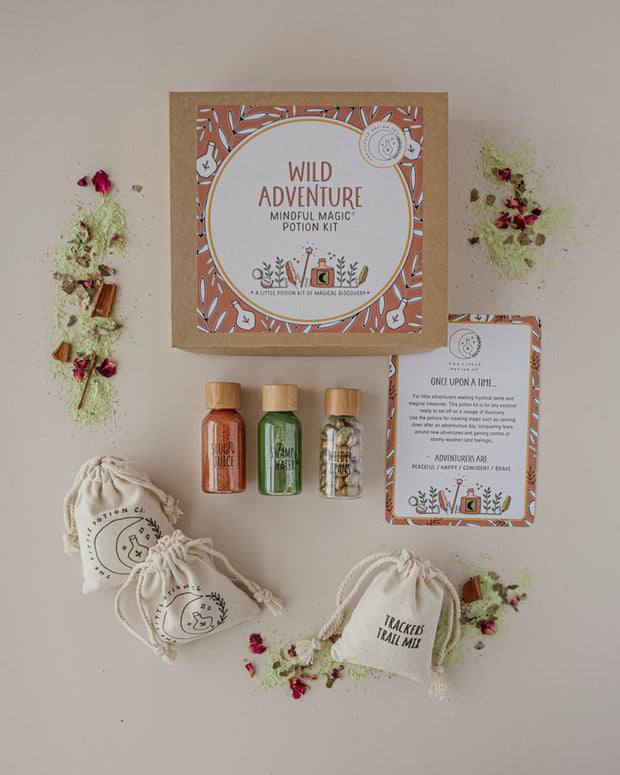 Wild Adventure potion kit for mindfulness, courage, and creative play