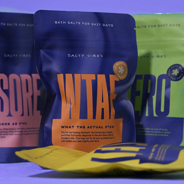 Bath salts gift set for every mood