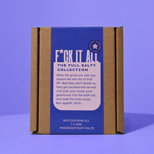 F**k It All Experience Box — 7 Soak Sachets