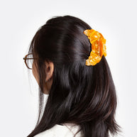 Pastry-inspired croissant hair claw clip