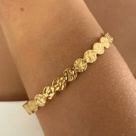 EVER Jewellery Press Play Cuff on wrist