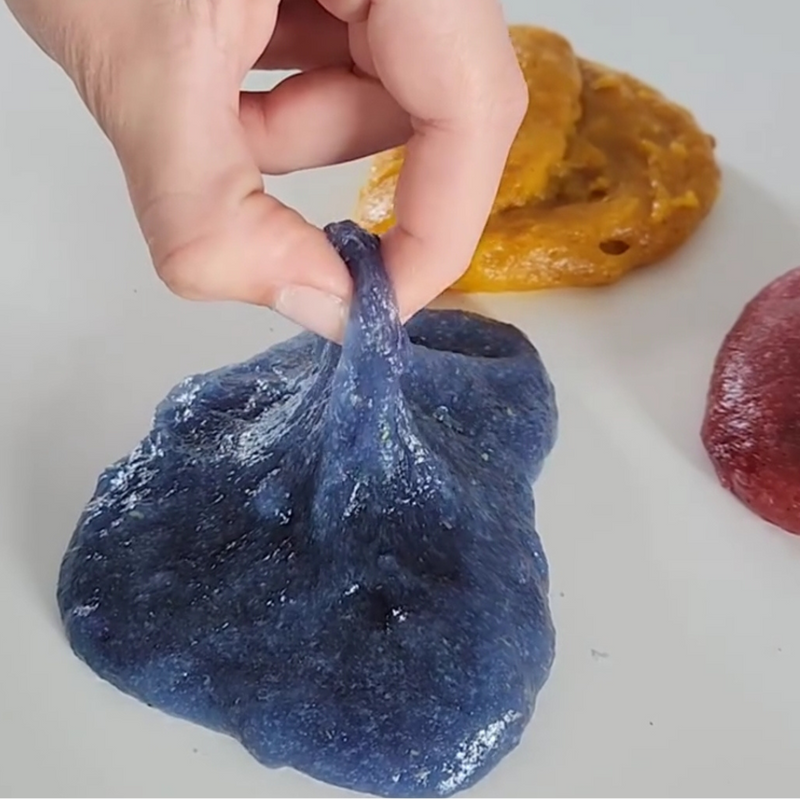 Sustainable kids slime-making set for sensory and creative play