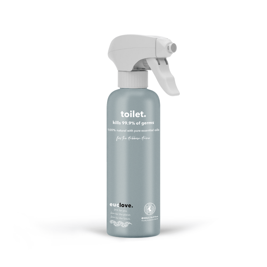 Euclove Natural Toilet Cleaner foaming spray 530ml bottle

