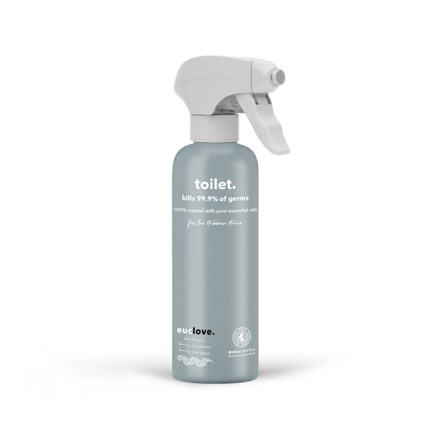 Euclove Natural Toilet Cleaner foaming spray 530ml bottle
