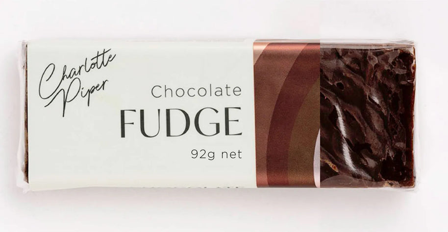 Rich and creamy chocolate flavoured gourmet fudge
