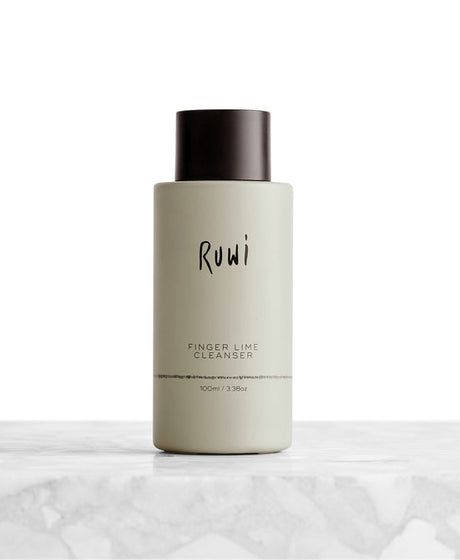 Ruwi Botanicals Finger Lime Cleanser 100ml bottle
