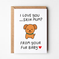 Friends of Henry Paper Co Mummy's Fur Baby funny dog mum greeting card