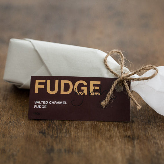 Fudge By Rich Salted Caramel Fudge 110g wrapped block
