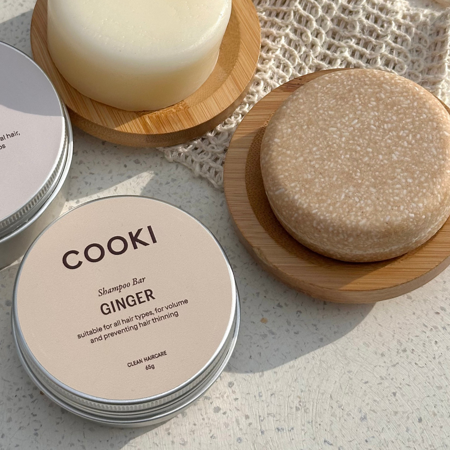 Cooki Haircare Ginger Shampoo Bar