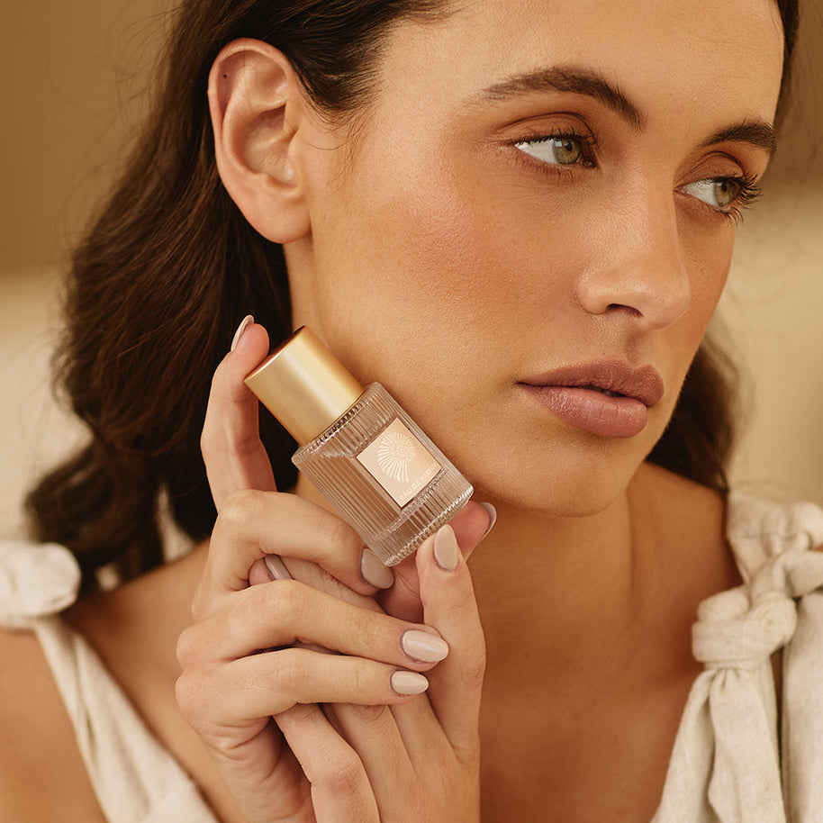 Great Barrier Reef Sea Salt Eau De Parfum styled on vanity