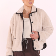 Feather & Noise Hudson Jacket in Cream