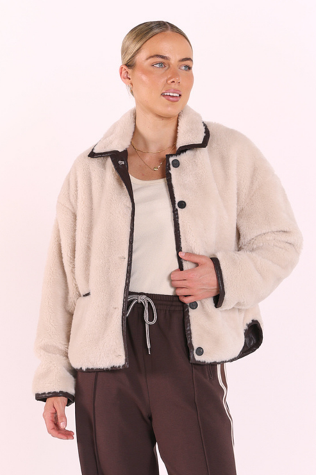 Feather & Noise Hudson Jacket in Cream