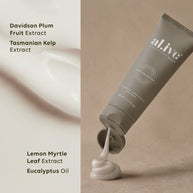 Hand cream tube with shea butter and vitamin E