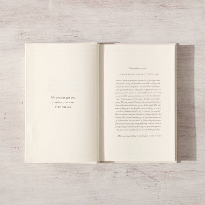 Hardcover gift journal for writing reflection and mindfulness by Thought Catalog