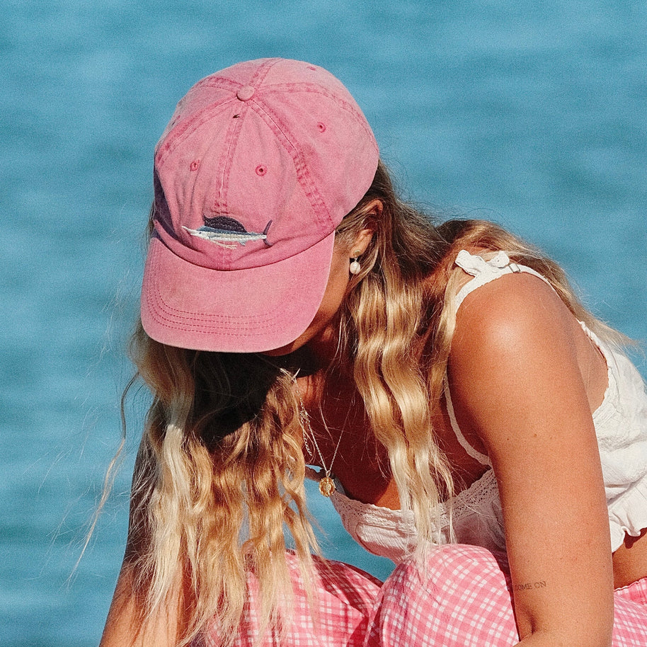 Pallion Point unisex fish hat with adjustable strap