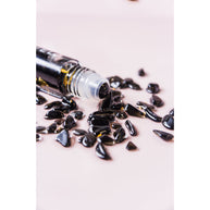 Summer Salt Body Travel Roller with Obsidian crystal and 24k gold