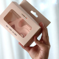 Eco-friendly BPA-free silicone scooter toy in pastel pink