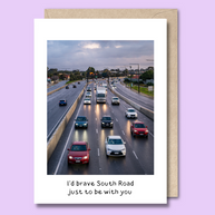 Unseasoned Greetings South Road Adelaide love card