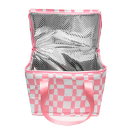 Insulated kids lunch bag with carry handles