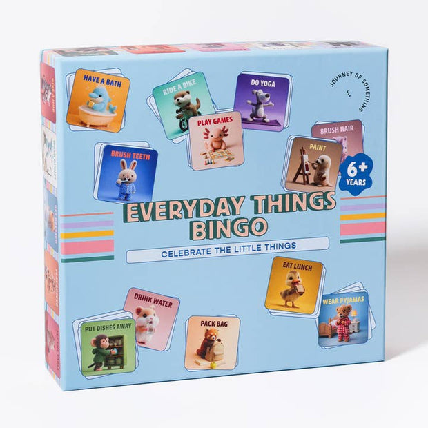 Journey Of Something Everyday Things Bingo game box
