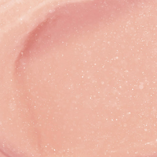 Calming apricot-shimmer lip balm with hydrating formula