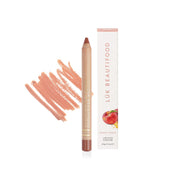 LUK Beautifood Honey Peach Natural Lipstick Crayon tube
