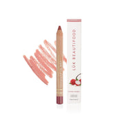 Luk Beautifood Natural Lipstick Crayon Lychee Sorbet dusky pink