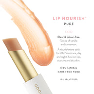 Vegan natural lipstick balm by LÜK Beautifood