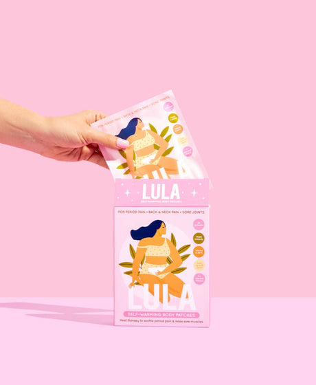 Lula Self-Warming Body Patches 5-pack box