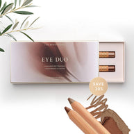 LÜK Beautifood Luminous Eye Duo Gift Set in Warm Cocoa